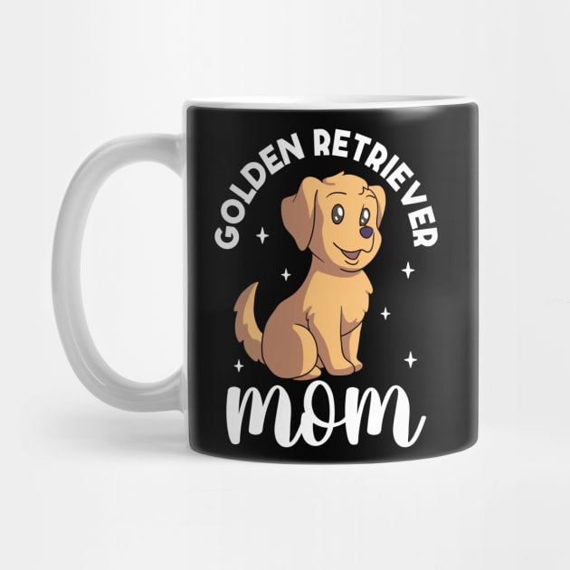 Golden Retriever Mom - Golden Retriever by Modern Medieval Design